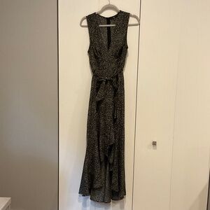 Lulu Black Floral Dress (wedding guest dress)